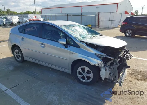 2013 Toyota Prius Four from USA, damaged, VIN JTDKN3DU6D5544357